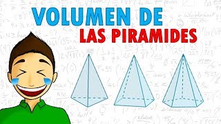 VOLUMEN DE PIRAMIDES  partes de las piramides [upl. by Bell]