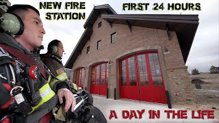 First 24 Hours in a New Fire Station  A Day in the Life [upl. by Orlando]