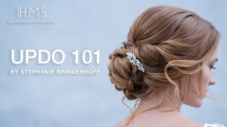 Updo 101 by Stephanie Brinkerhoff  Kenra Professional [upl. by Reider]