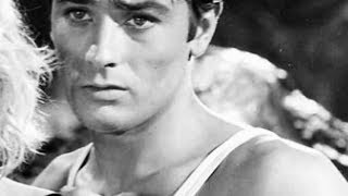 Alain Delon  Forget Domani AlainKatyna Ranieri with lyrics [upl. by Alick]