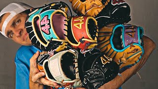 44 Pro Baseball Gloves BEFORE YOU BUY [upl. by Yelnek]