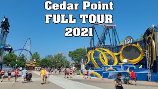 Cedar Point FULL TOUR 2021 Stabilized 4K [upl. by Loredana580]