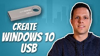 How to create a Windows 10 Installation USB [upl. by Rubel]