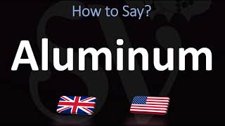 How to Pronounce Aluminum CORRECTLY [upl. by Klingel457]