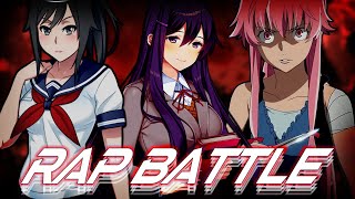 【RAP BATTLE】 The Yandere Rap Battle Part 1 [upl. by Any]