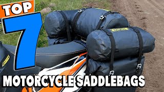 Top 7 Best Motorcycle Saddlebags Review in 2024 [upl. by Enitsenrae]