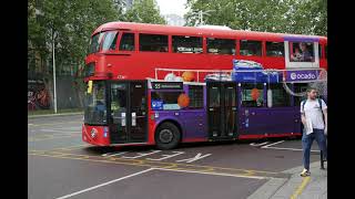 Walthamstow Buses London Londons Buses at Walthamstow Central 22nd August 2021 [upl. by Nanahs330]