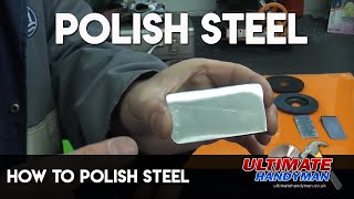 How to polish steel [upl. by Asillim203]