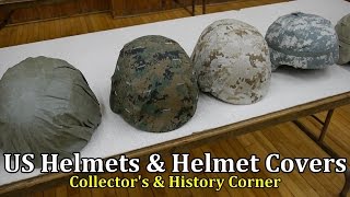 US Helmets and Covers from WW2 to Present Day  Collectors amp History Corner [upl. by Roth]