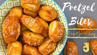 Homemade Pretzel Bites  Perfect for snacking [upl. by Stortz]