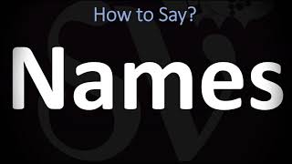 How to Pronounce Names CORRECTLY [upl. by Powers]