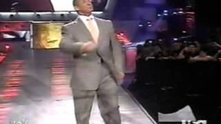 WWE RAW Mr McMahon Entrance  92407 [upl. by Ellesig]