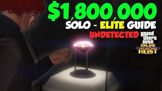 GTA Online Cayo Perico Heist SOLO Elite Challenge Stealth Guide  1787213 [upl. by Lillywhite]