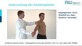 6 Schultergelenk UCH Ortho Untersuchung FAU [upl. by Siurtemed907]