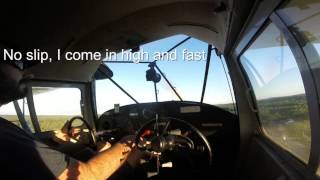 Takeooff and Landing in a Taylorcraft BC12D [upl. by Ysset]