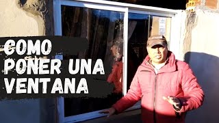 Como poner una ventana [upl. by Hakeem]