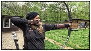 Bogensport Extrem zu Besuch beim VfS Maulbronn Diefenbach e V SCHUSSABLAUF Extreme Archery [upl. by Olpe]