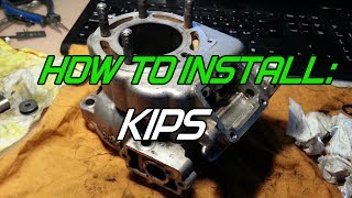 How to install KIPS on a Kawasaki KX 125 Power Valves [upl. by Nylazor]