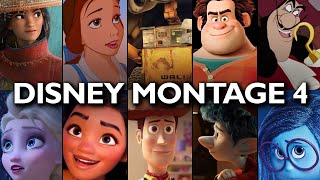 Disney Montage 4  A Magical Tribute [upl. by Aihtebat240]