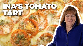 How to Make Inas Tomato Tart  Barefoot Contessa Cook Like a Pro  Food Network [upl. by Irrahs]