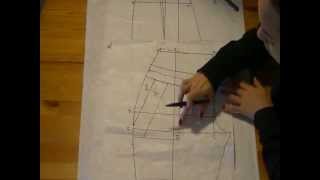 Tutorial Cartamodello pantalone base [upl. by Idola667]