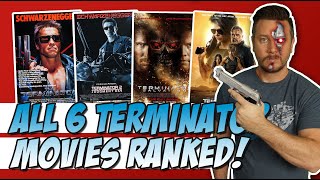 All 6 Terminator Films Ranked [upl. by Nwahc687]