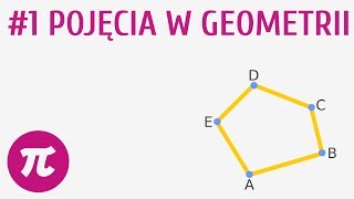 Pojęcia w geometrii 1  Wstęp do geometrii [upl. by Ardnaiek]