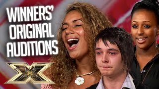 Winners ORIGINAL Auditions  The X Factor UK [upl. by Llenod]