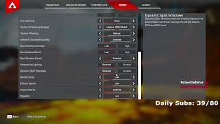 Faide NEW Apex Legends Settings [upl. by Aletta]