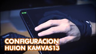 Configuración Huion Kamvas 13 [upl. by Homovec849]