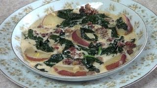 Toscana Soup  Olive Garden Zuppa Toscana Soup Recipe [upl. by Rebekkah]