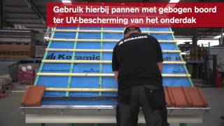 Hoe dakpannen leggen  Koramic [upl. by Sayers]