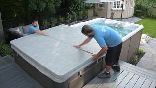 Amazing Swim Spa Installation [upl. by Odnumde]