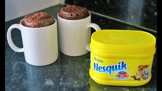 Recette 145  Nesquik Mug Cake [upl. by Lewin414]