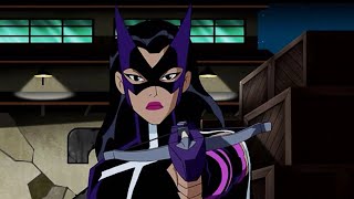 Huntress  All Fight Scenes  Justice League Unlimited [upl. by Hedi]