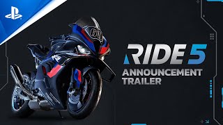 Ride 5  Announcement Trailer  PS5 Games [upl. by Enneillij22]