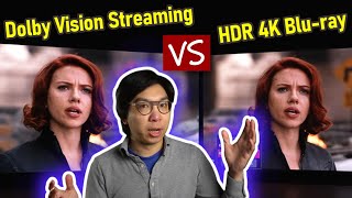 Dolby Vision Streaming vs HDR10 4K Bluray Disc Comparison [upl. by Eirhtug]