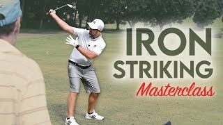 Peter Finch Full Irons Golf Clinic [upl. by Suoivatnom]