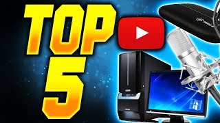 TOP 5 THINGS YOU NEED TO START A GAMING CHANNEL [upl. by Rizika]