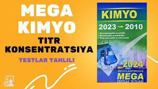 MEGA KIMYO  TITR KONSENTRATSIYA [upl. by Maidel]