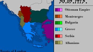 First Balkan War Every day [upl. by Alano]