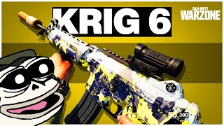 La Krig 6 es mi Nuevo Fusil de Asalto favorito en Warzone [upl. by Carmelia]