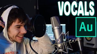 How to Record amp Mix Vocals in Adobe Audition 100 STOCK PLUGINS [upl. by Leede]