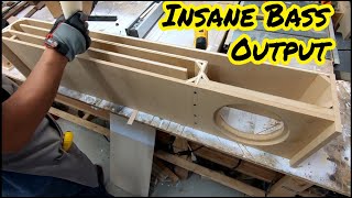 DIY Subwoofer Enclosure 2021 Edition  Caliwood Specialty [upl. by Tenneb501]