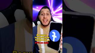 recuperar cuenta Facebook la manera más fácil ☹️ [upl. by Brenk]