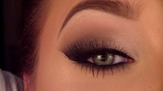 Smokey Cat Eye Tutorial  Jaclyn Hill [upl. by Nosbig]