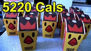 160 Chicken Fries Challenge [upl. by Constantin]