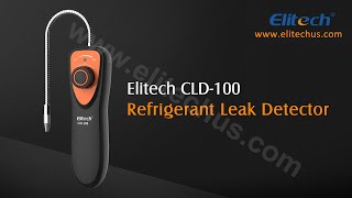 Elitech Refrigerant Leak Detection Freon Leak Detector CLD100 [upl. by Sondra]