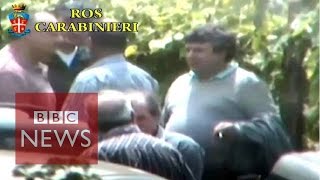 Mafia initiation ritual video released by Italian police [upl. by Aven]