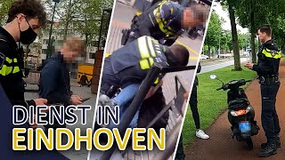 Politie Eindhoven  Bureau040  Aanhouding verzet  Dienst met politievrijwilliger Erik [upl. by Plantagenet]